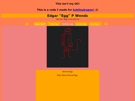 Egg/eggforbob screenshot