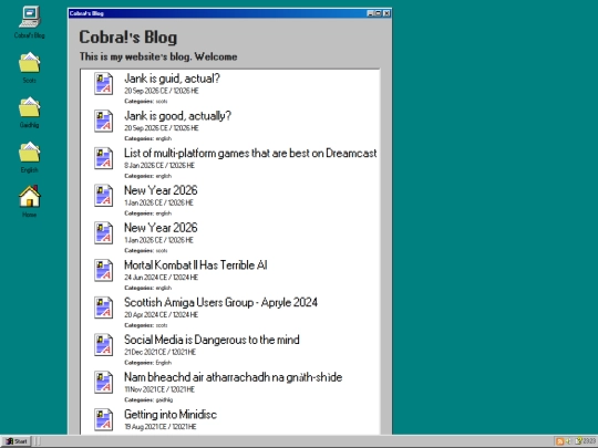 blog screenshot