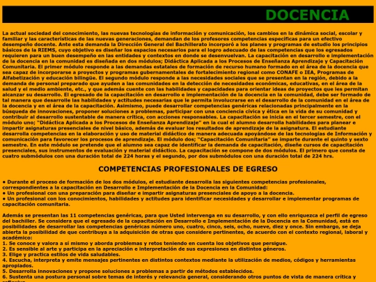 docencia screenshot