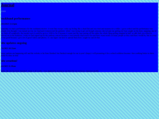blog page/blog screenshot