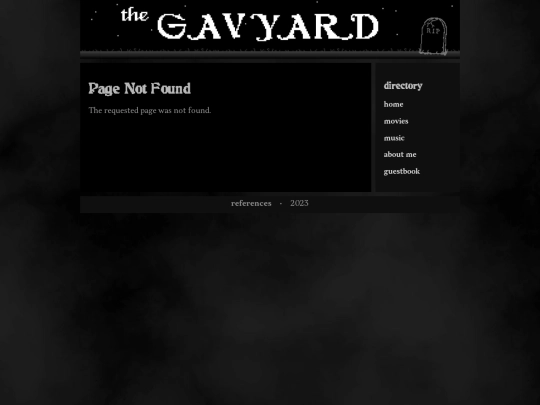 not_found screenshot