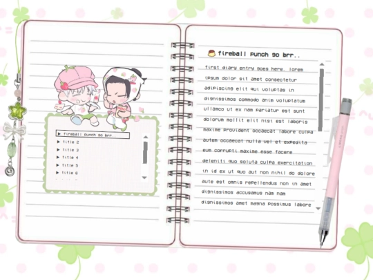 blog screenshot
