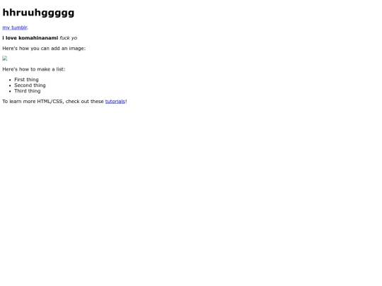index screenshot