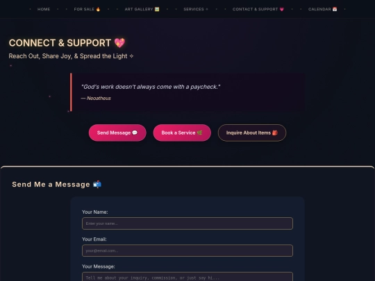 contact-support screenshot