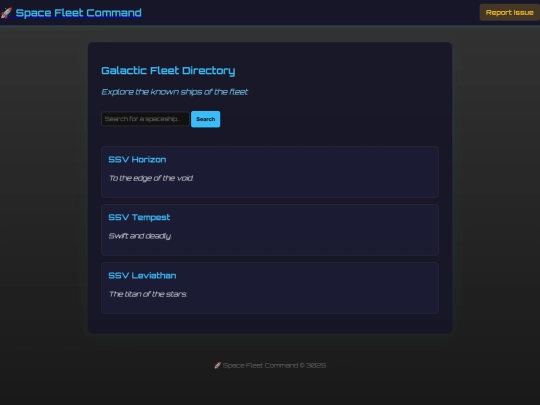 index screenshot
