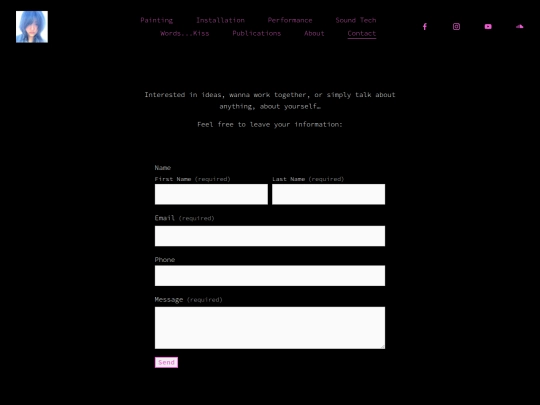 contact screenshot