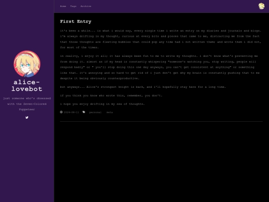 first screenshot