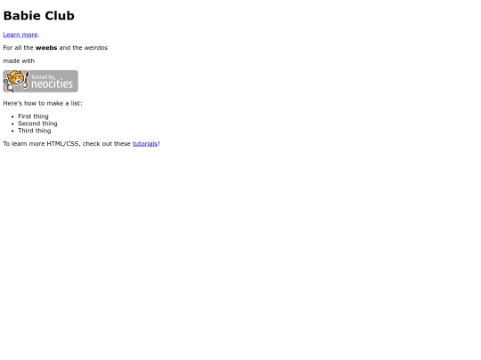 index screenshot