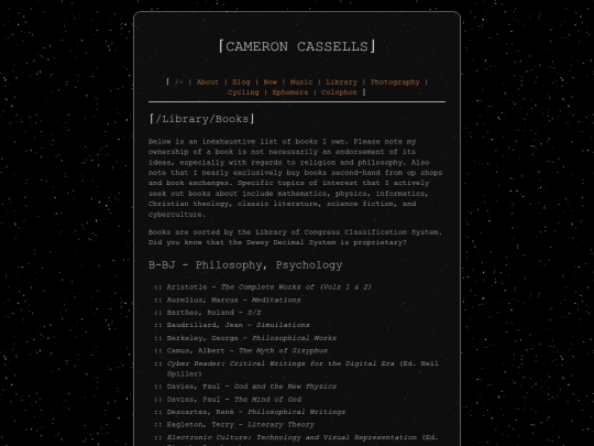library/books screenshot