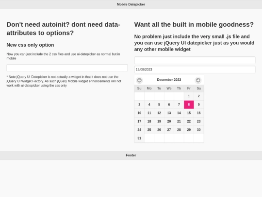 library/datepicker screenshot