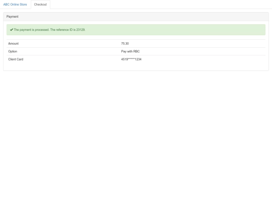 rbchackthon/checkout screenshot