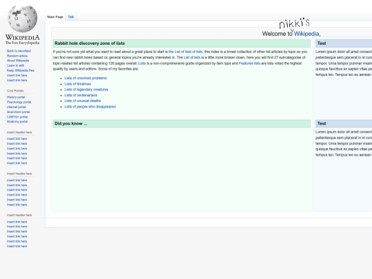 weirdwiki screenshot