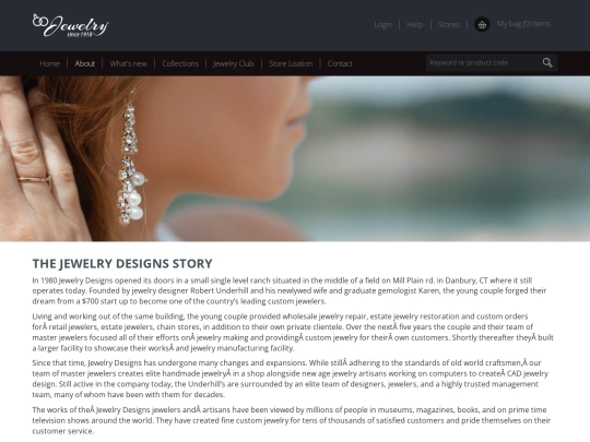 Jewelry/about screenshot