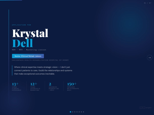 KrystalDell_EncompassHealth_Presentation screenshot