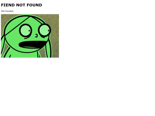 not_found screenshot