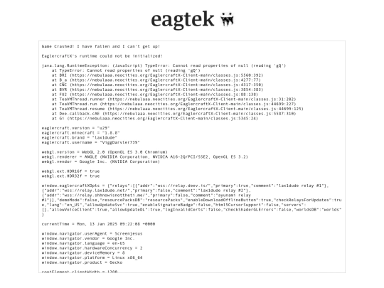 EaglercraftX-Client-main screenshot
