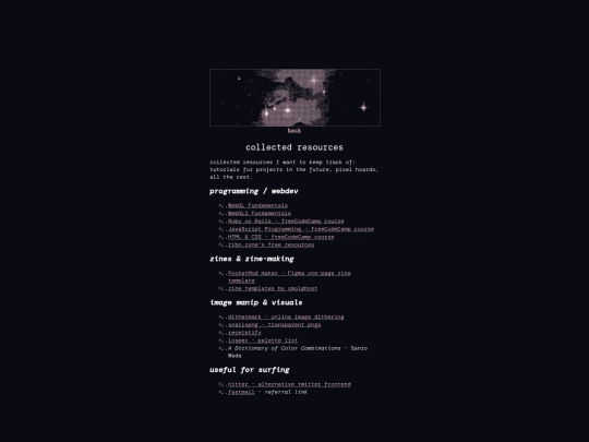 resources screenshot