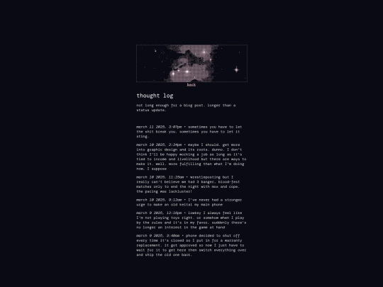 thoughts screenshot
