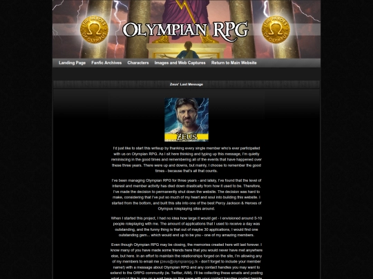 olympianrpg/zeuslastmessage screenshot