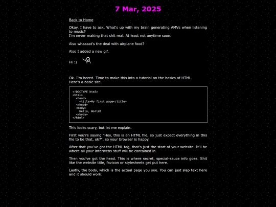 entries/2025/03/07 screenshot