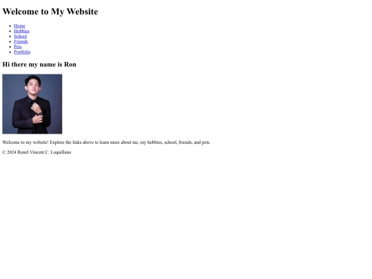 RON/pages screenshot