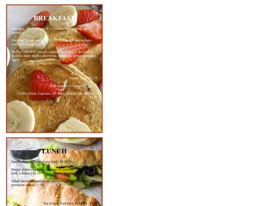 Brandi_Steele_Restaurant_Menu_Assignment screenshot