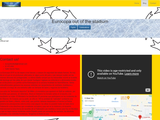 blog screenshot