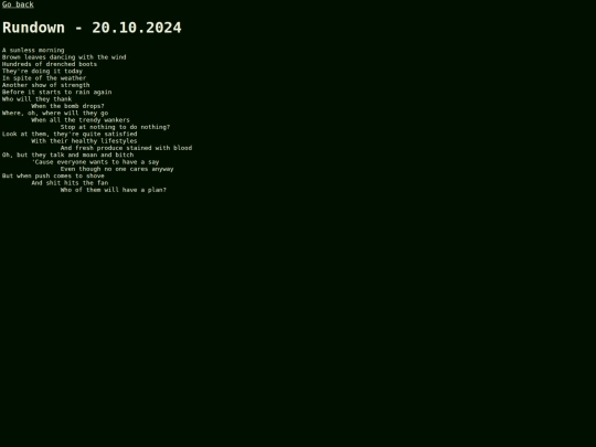 English/Rundown screenshot