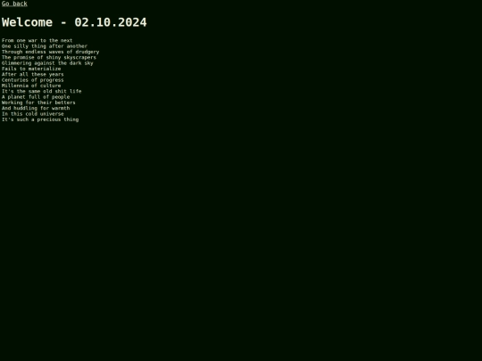 English/Welcome screenshot