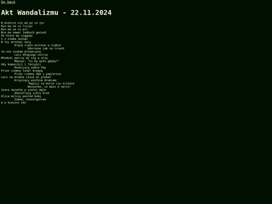 Polish/Akt Wandalizmu screenshot