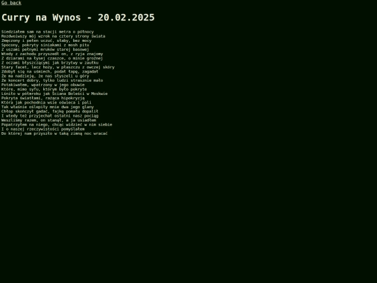 Polish/Curry na Wynos screenshot