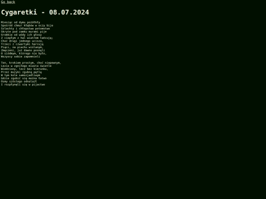 Polish/Cygaretki screenshot
