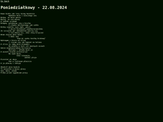 Polish/Poniedziałkowy screenshot
