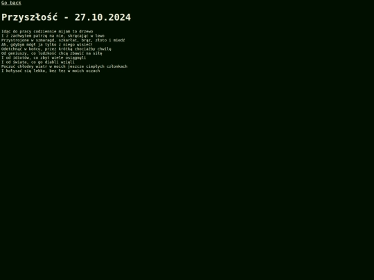 Polish/Przyszłość screenshot