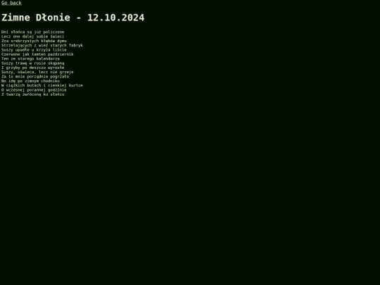 Polish/Zimne Dłonie screenshot