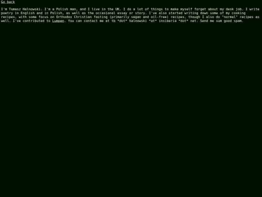 aboutme screenshot