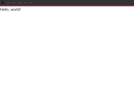 bootstrapindex screenshot
