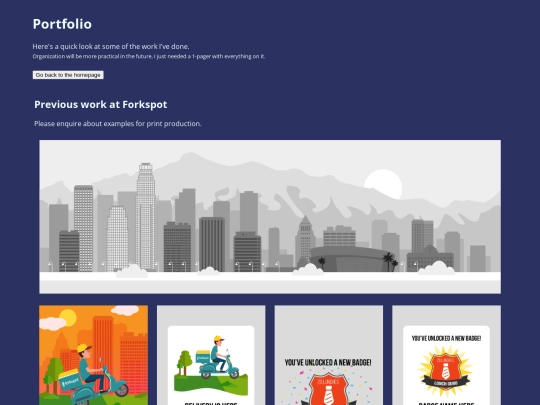 portfolio screenshot