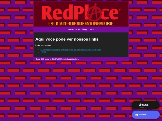 links screenshot