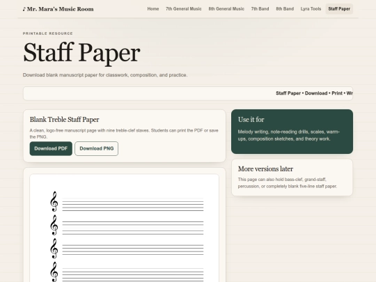 staff-paper screenshot