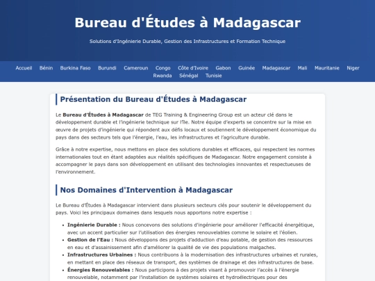 afrique/bureau-etude-madagascar screenshot