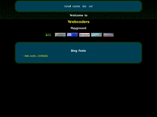 blog screenshot