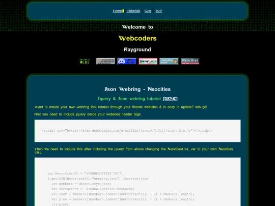 tutorials/01_webring screenshot