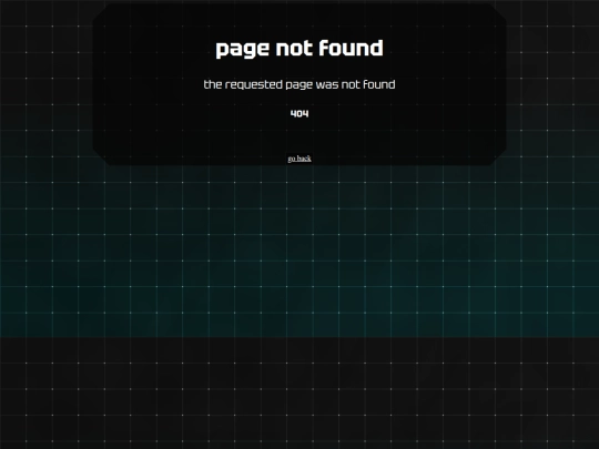 not_found screenshot