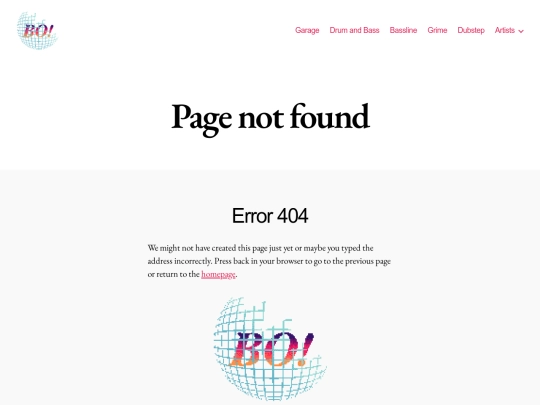 not_found screenshot