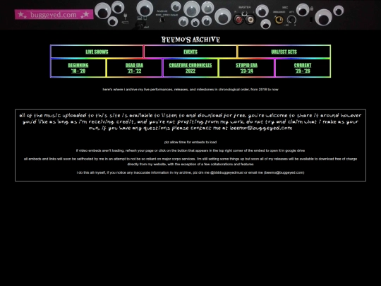 archive screenshot