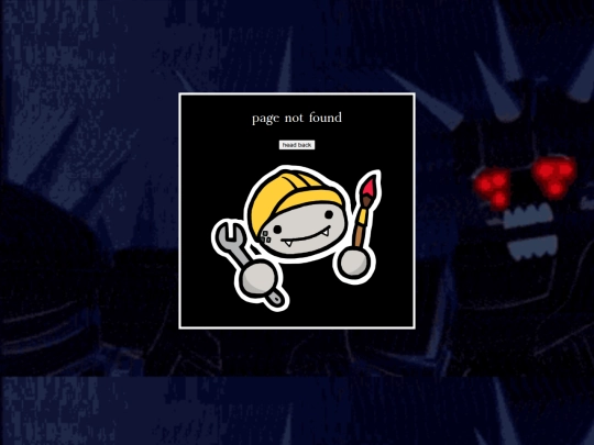 not_found screenshot