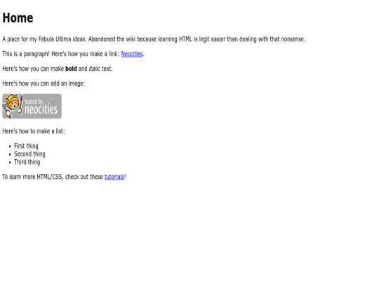 index screenshot