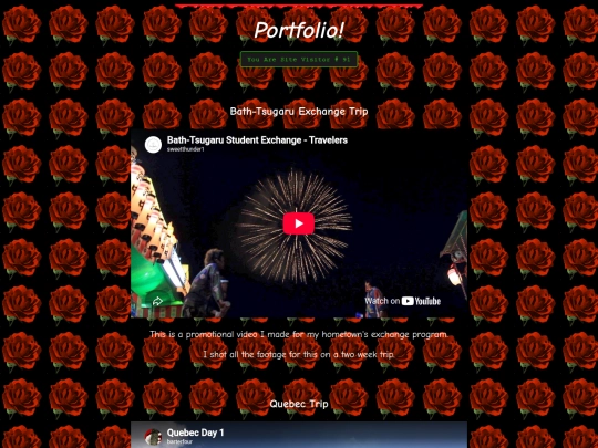 portfolio screenshot