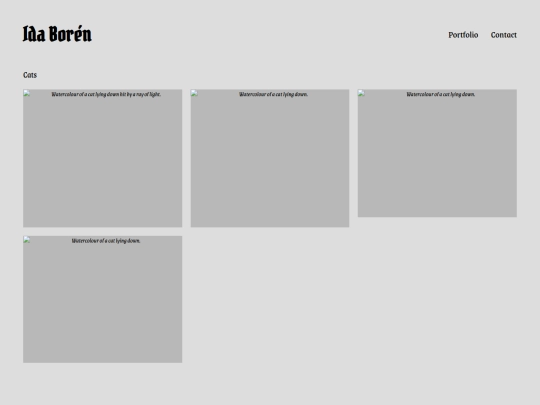 pages/portfolio screenshot